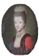 Jens Juel Portrait of Agnete Marie Hielmstierne oil on canvas